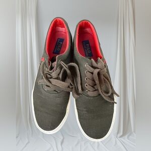 Polo Ralph Lauren Mens Vaughn Matte Ripstop Sneaker Shoes 8D